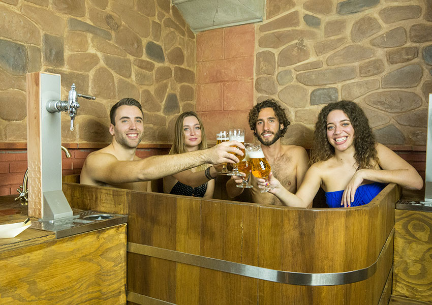 Beer Spa despedidas Granada
