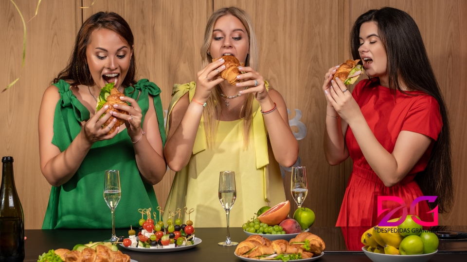 Consejos de gastronomía para despedidas de soltera en Granada